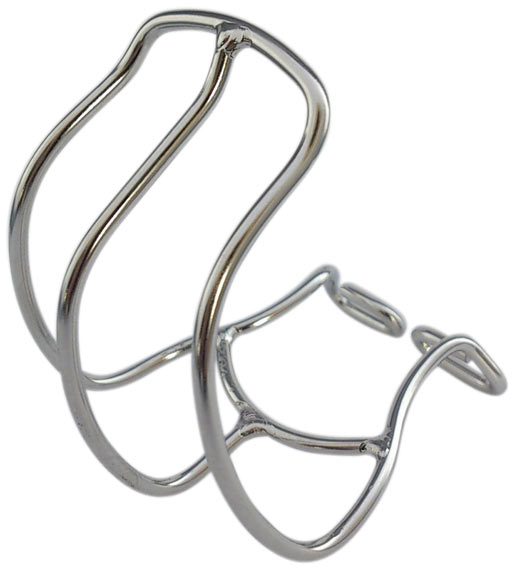 MKS Cage Clip Half, Steel, Large