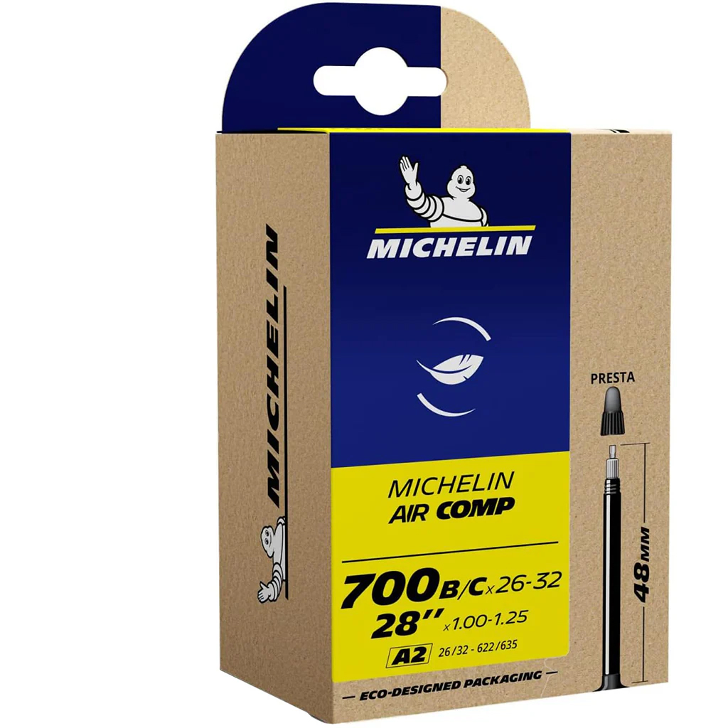 Michelin A3 Air Comp Tube, 700x26-32, PV 48mm