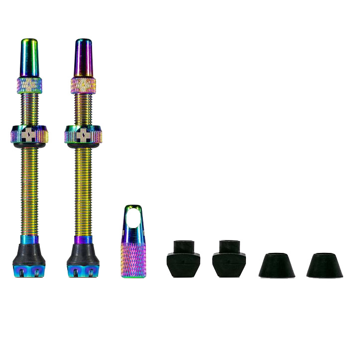 Muc-Off Tubeless Valve, 60mm, Pair - Iridescent V2