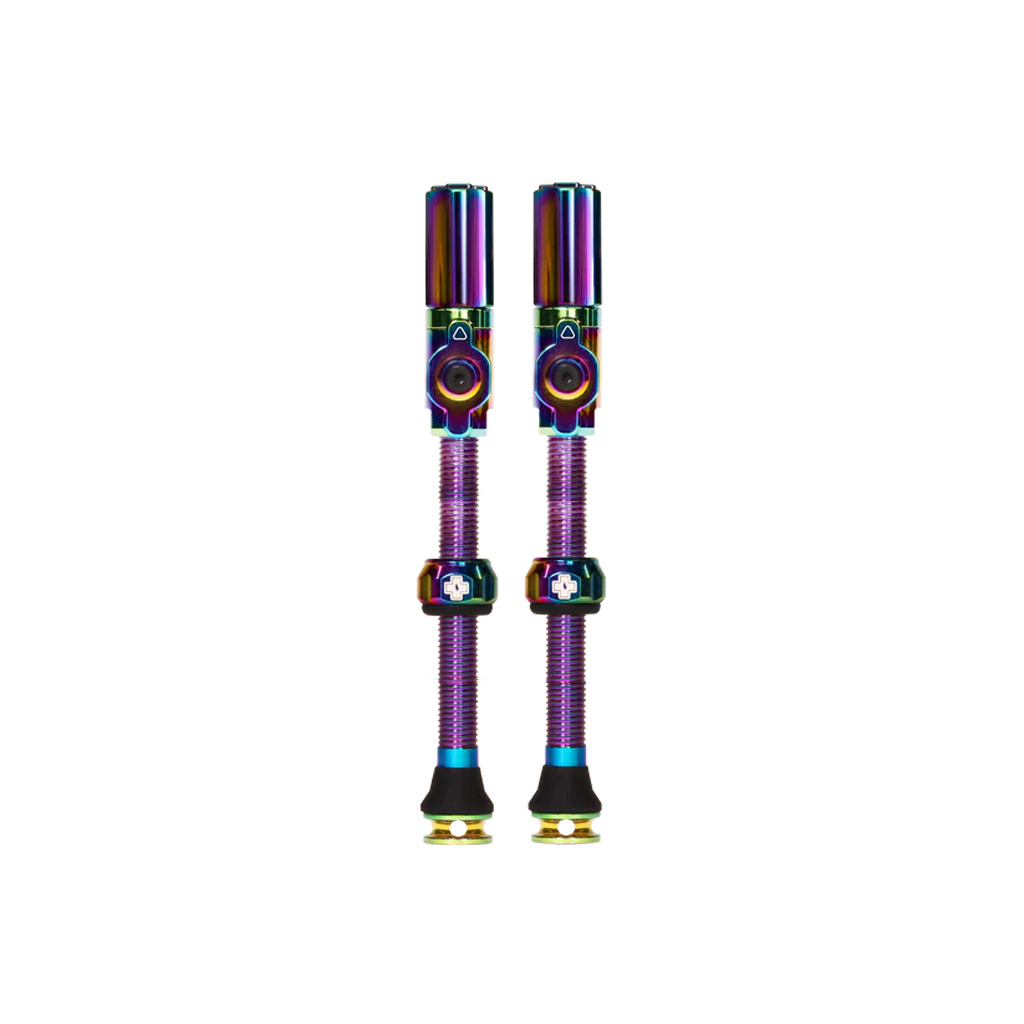 Muc-Off Big Bore Hybrid Tubeless Valve, 60mm, Pair - Iridescen