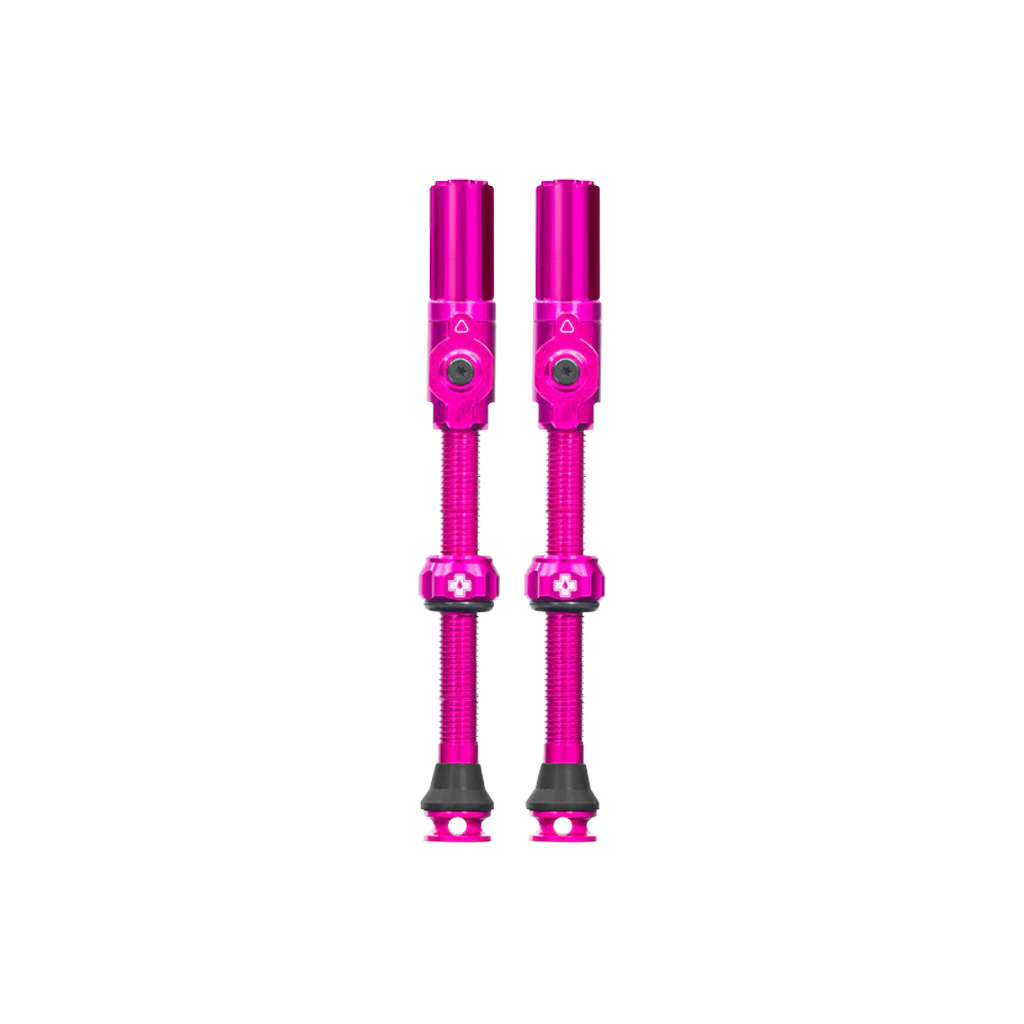 Muc-Off Big Bore Hybrid Tubeless Valve, 60mm, Pair - Pink