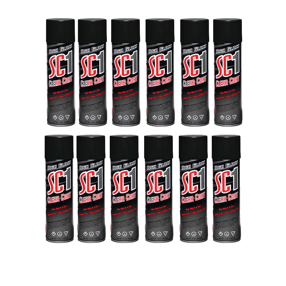 Maxima SC1 Clear Coat, 12.0oz, 12/Count