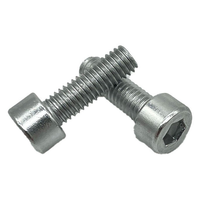 Miles Wide Anodized Cage Bolt, Chrome