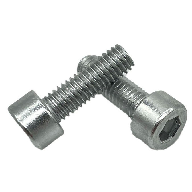 Miles Wide Anodized Cage Bolt, Chrome 
