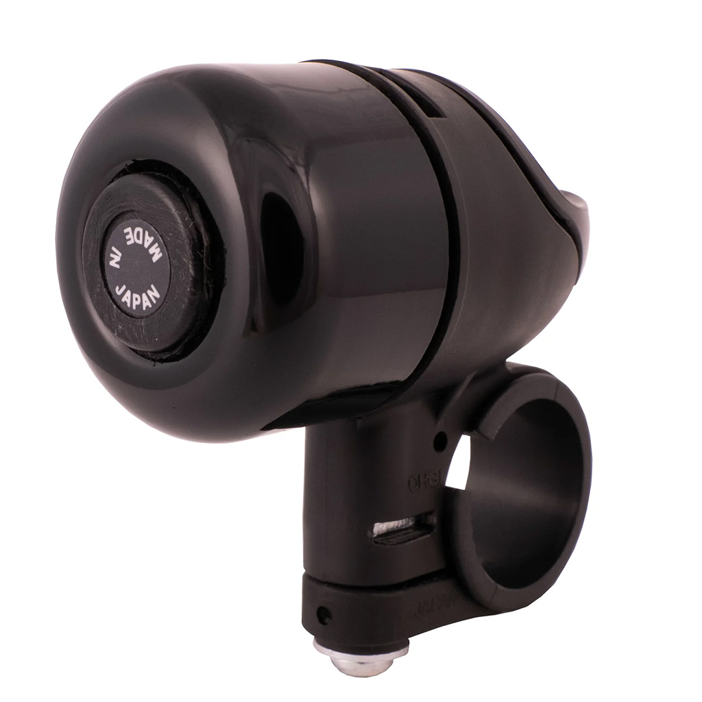 Mirrycle Ace Brass Bell, Glossy Black