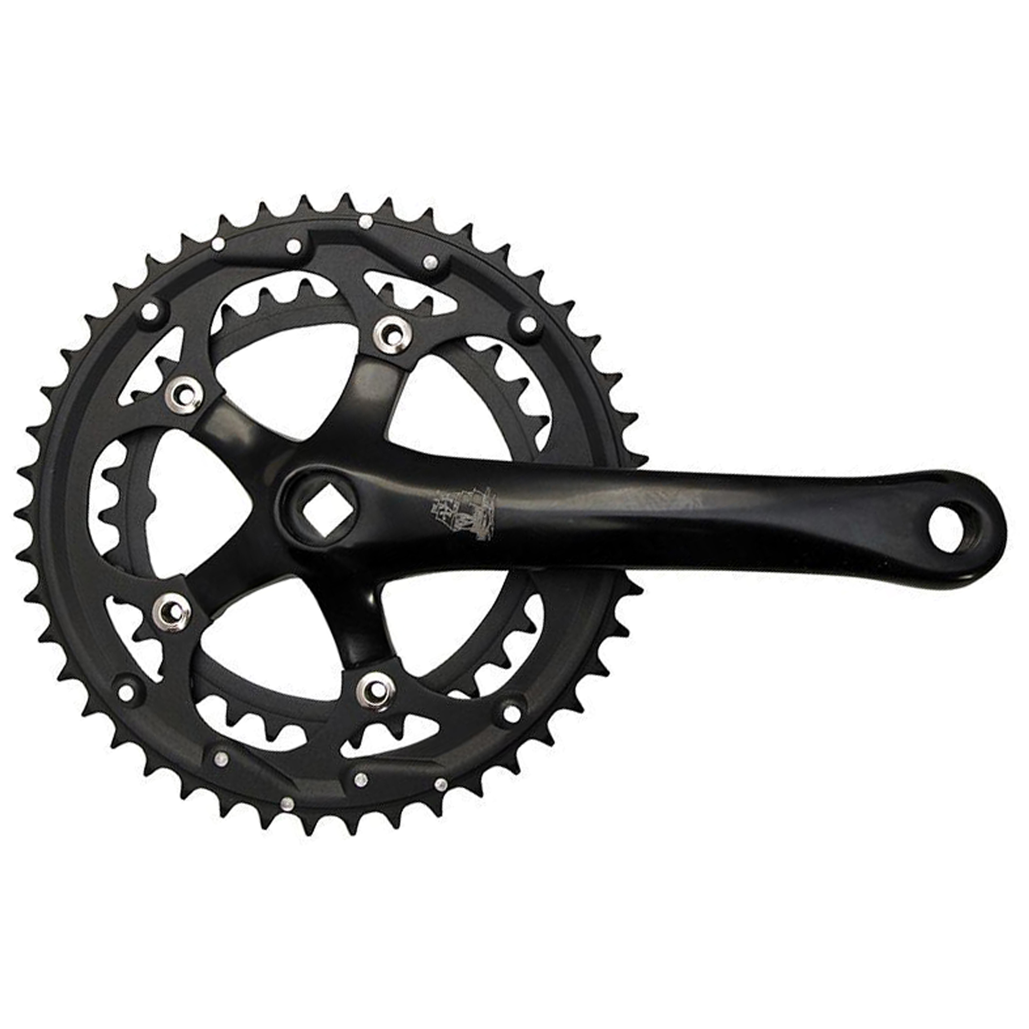 New Albion Cycles XDD Crankset, 34/50t, 170mm - Black