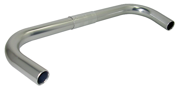 Nitto B264AA Mini-Bullhorn Bar, (25.4) Silver