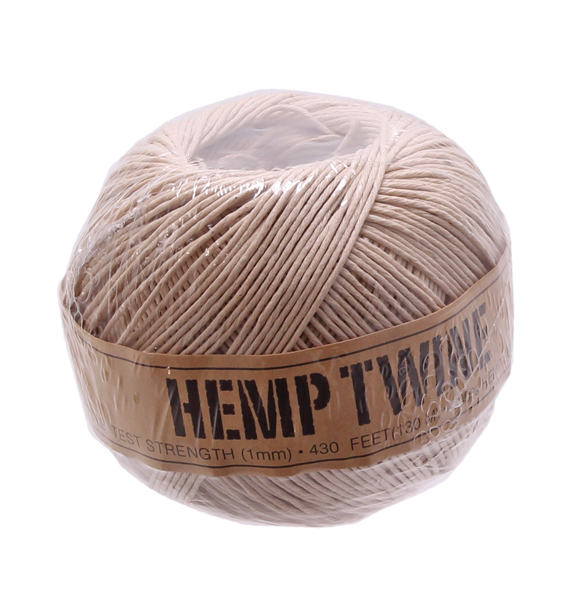 Newbaum's Hemp Twine, Natural, Roll/385ft