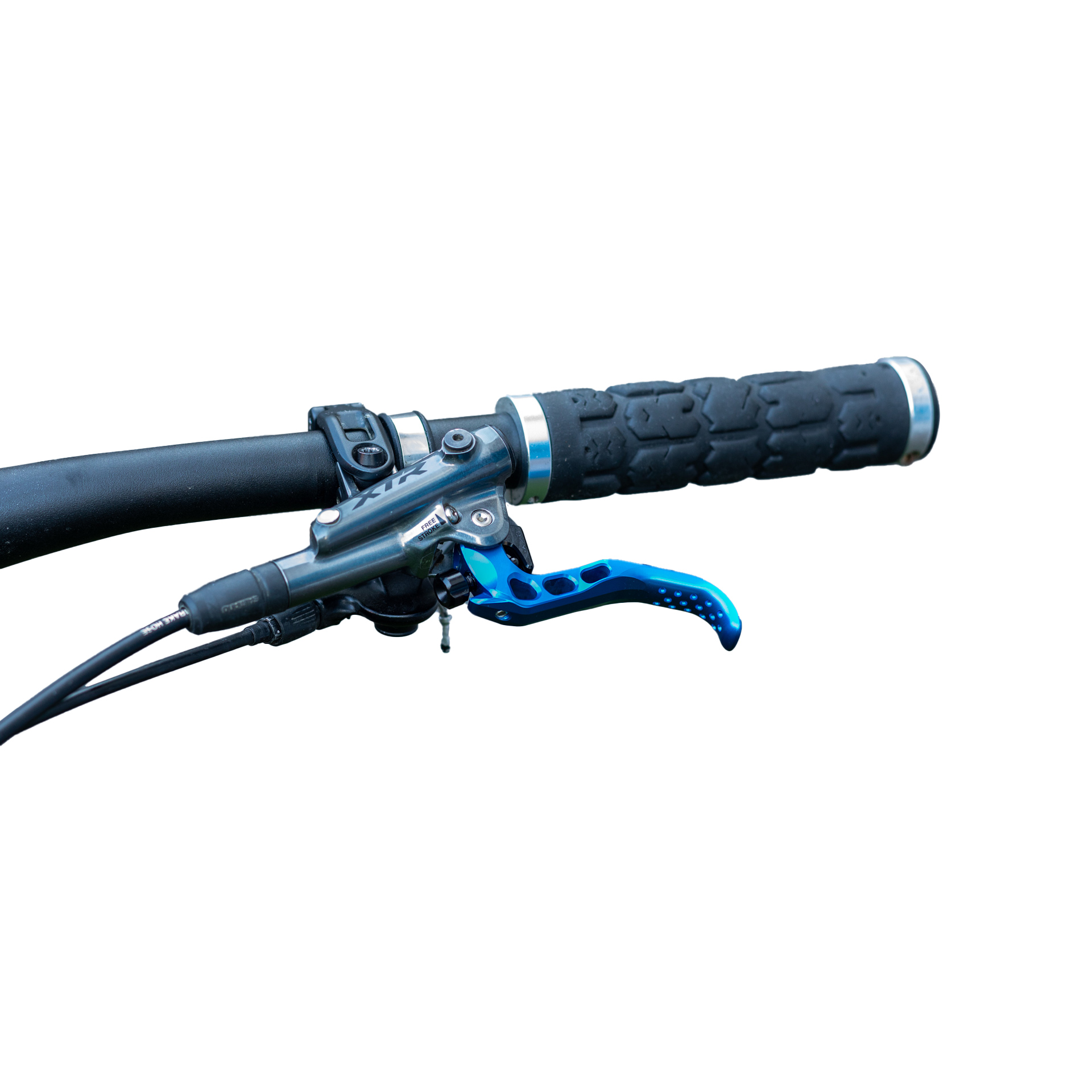 OAK Components SH Brake Lever Blade, 2 Piece Kit, Shimano, Blue