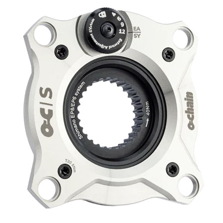 Ochain S, Easy External Adjust, Bosch 55mm Chainline, Silver