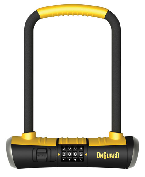 OnGuard Bulldog Combo U-Lock, 114mm x 228mm