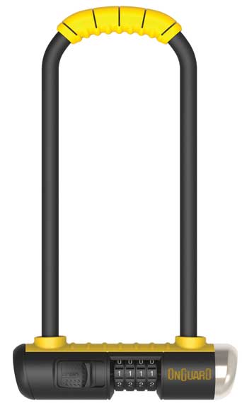 OnGuard Bulldog Mini LS Combo U-Lock, 90mm x 241mm