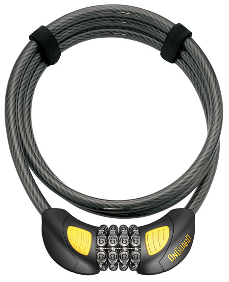 OnGuard Terrier Combo Cable Lock, 1219mm x 6mm