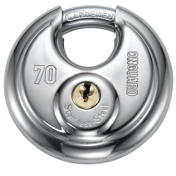 OnGuard Bull Mastiff Round Keyed Padlock 