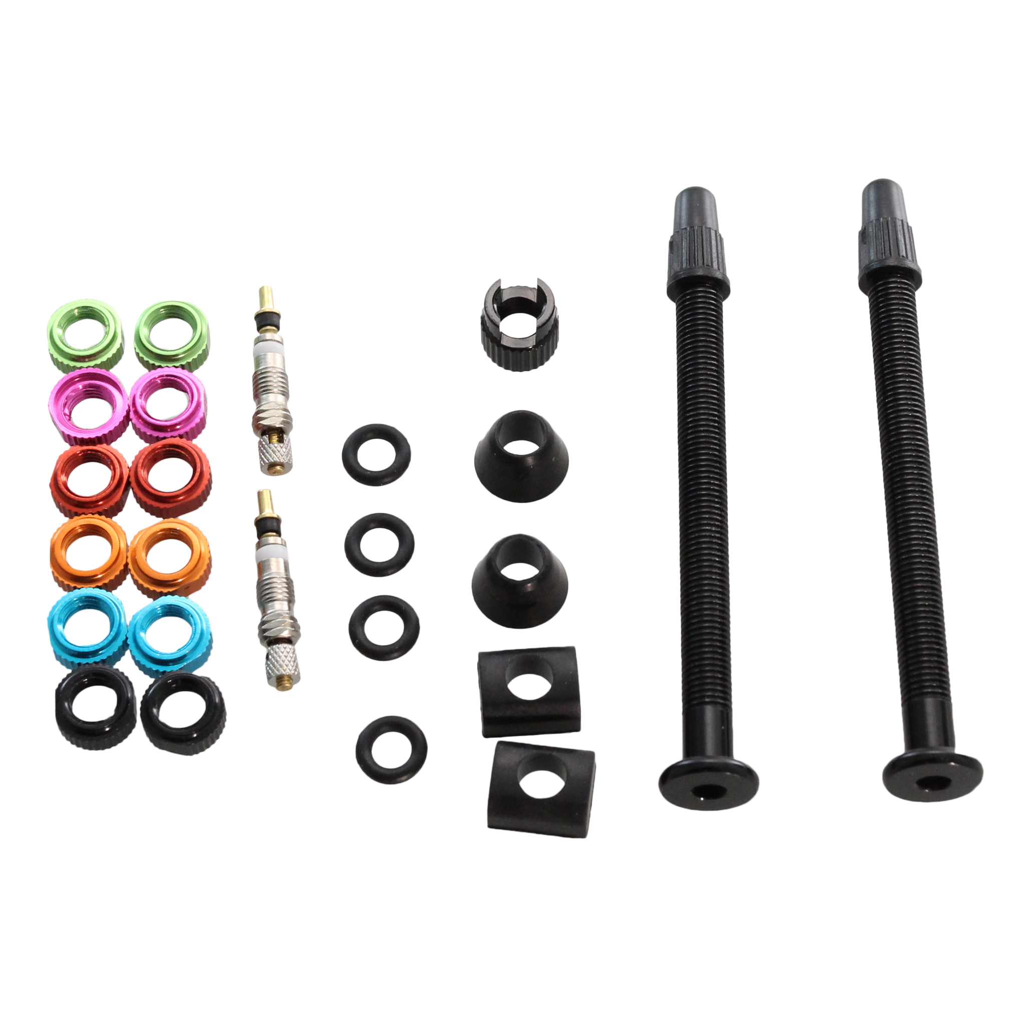 Orange Seal VersaValve Valve Stems Retail Kit, 60mm - Pair