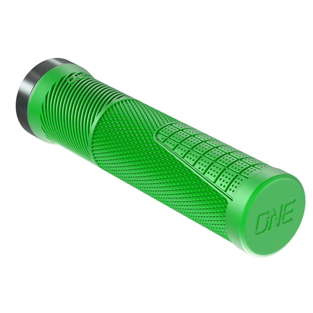 OneUp Components Thin Lock-On Grips, Green