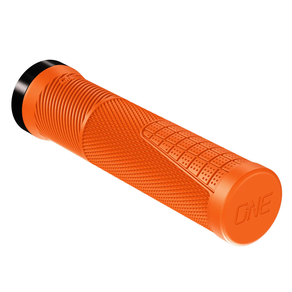 OneUp Components Thin Lock-On Grips, Orange