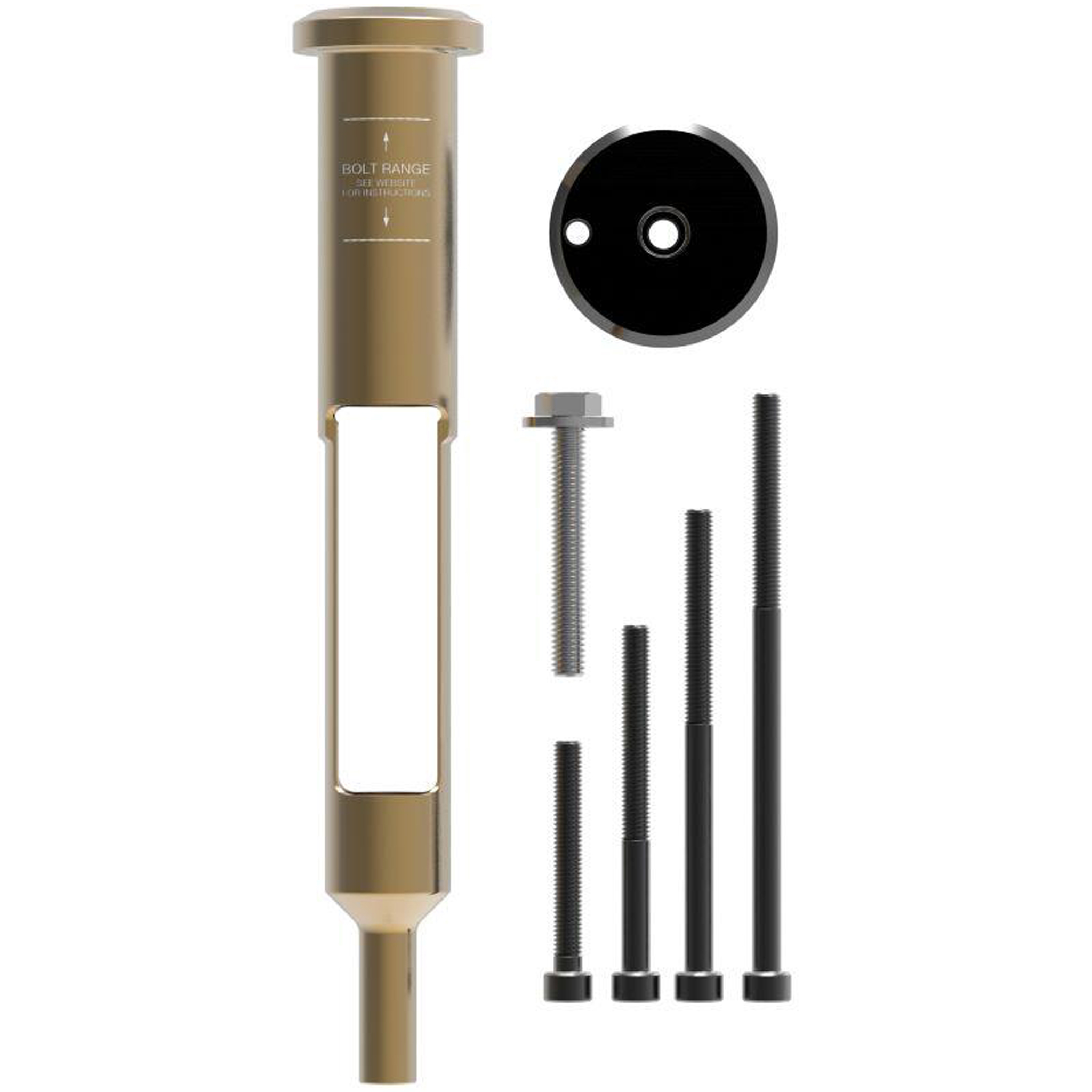 OneUp Components EDC Threadless Carrier, Gold