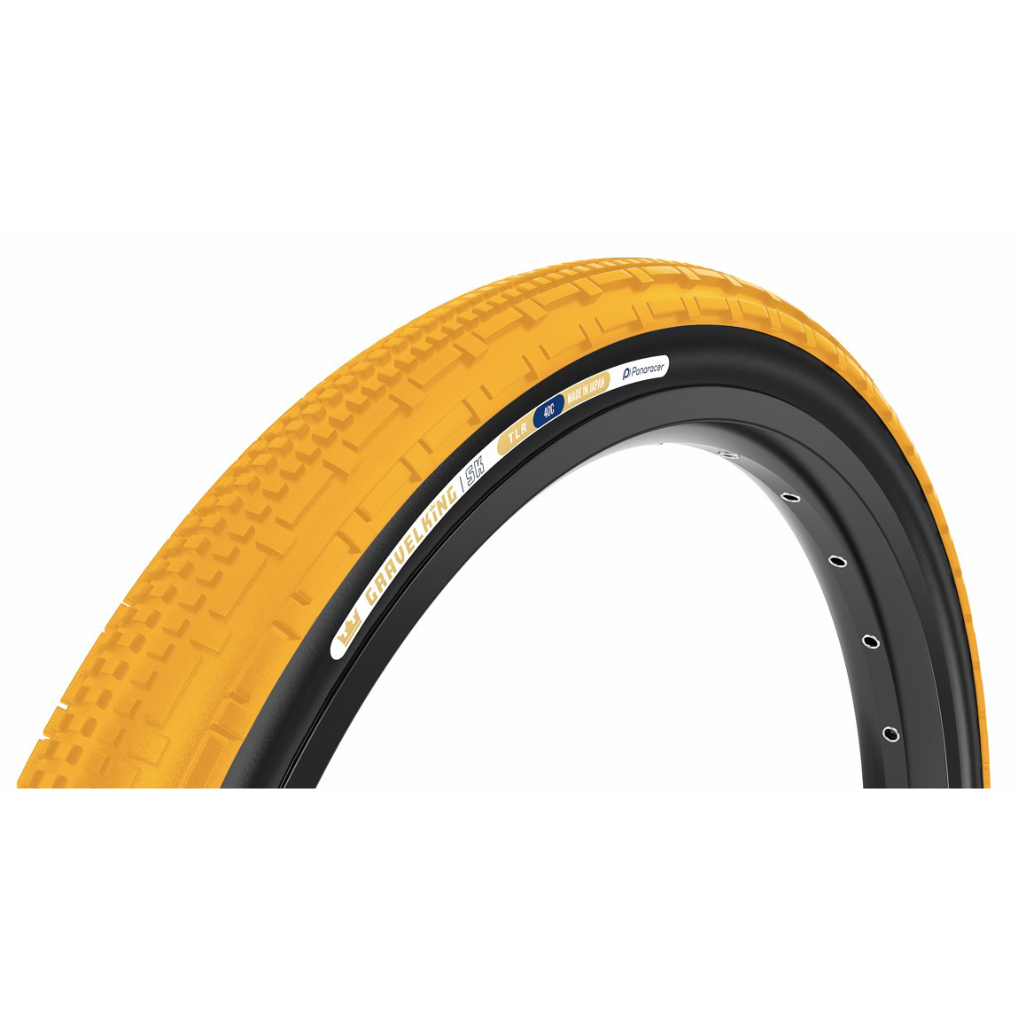 Panaracer GravelKing SK Tire, 700x40, TLC, Butter/Black 