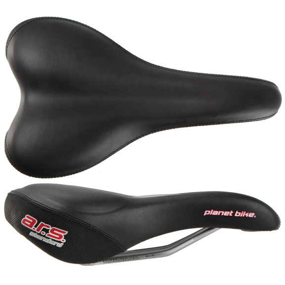 Planet Bike Comfort Classic Mens Saddle, Black