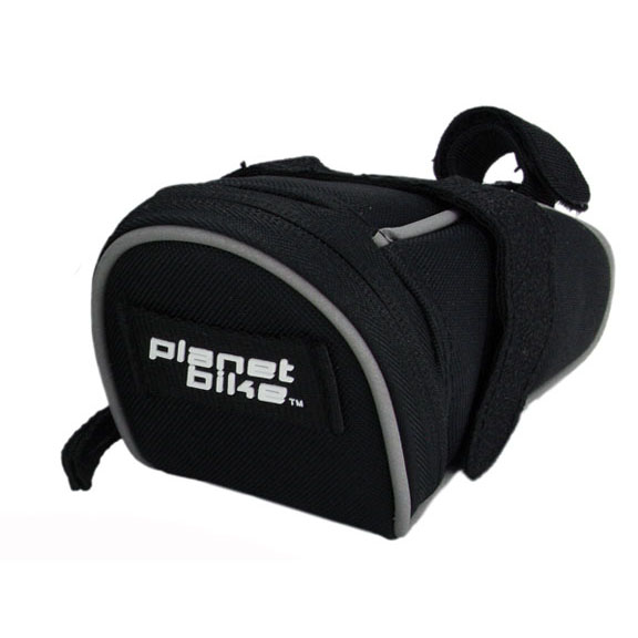 Planet Bike Little Buddy Seat Pack, 0.7L, Strap Mount, Black