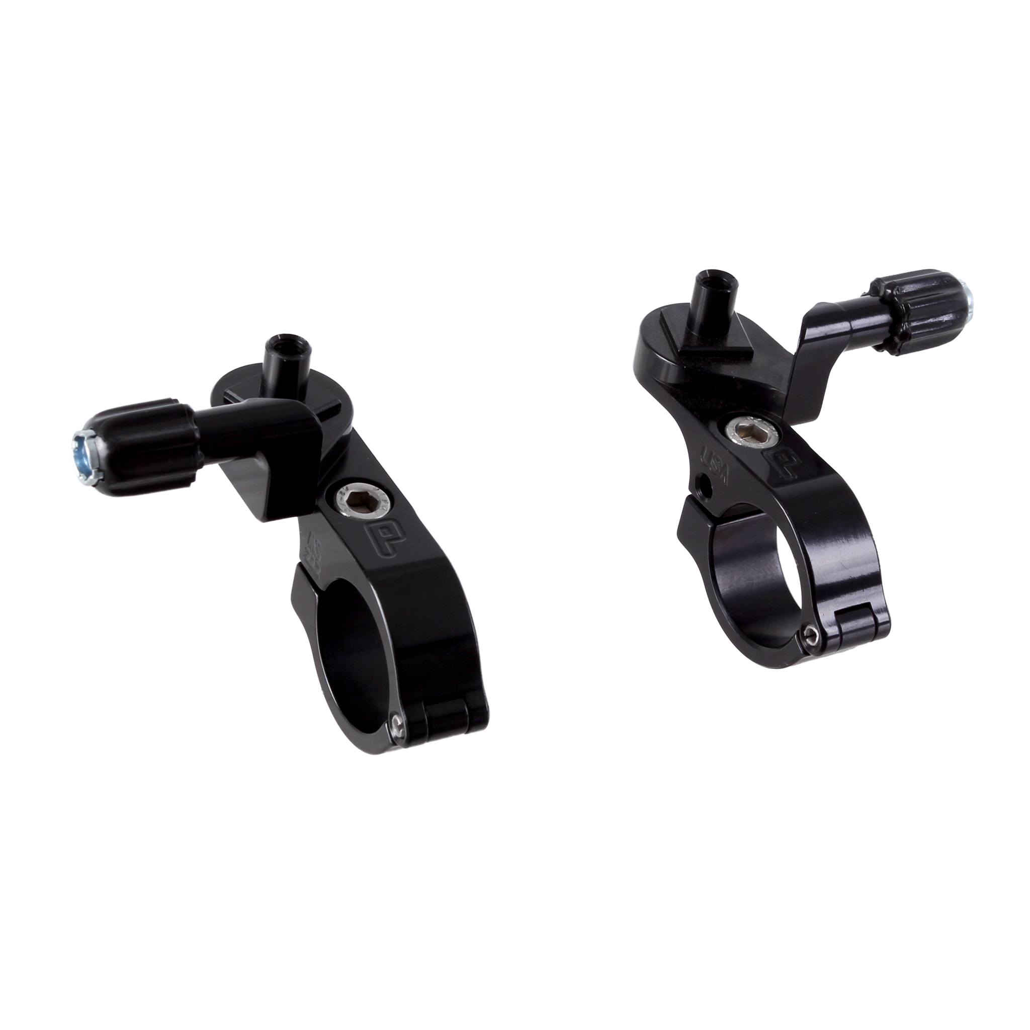 Paul Components Microshift Thumbies Shifter Mounts, 22.2mm,  Black Pr