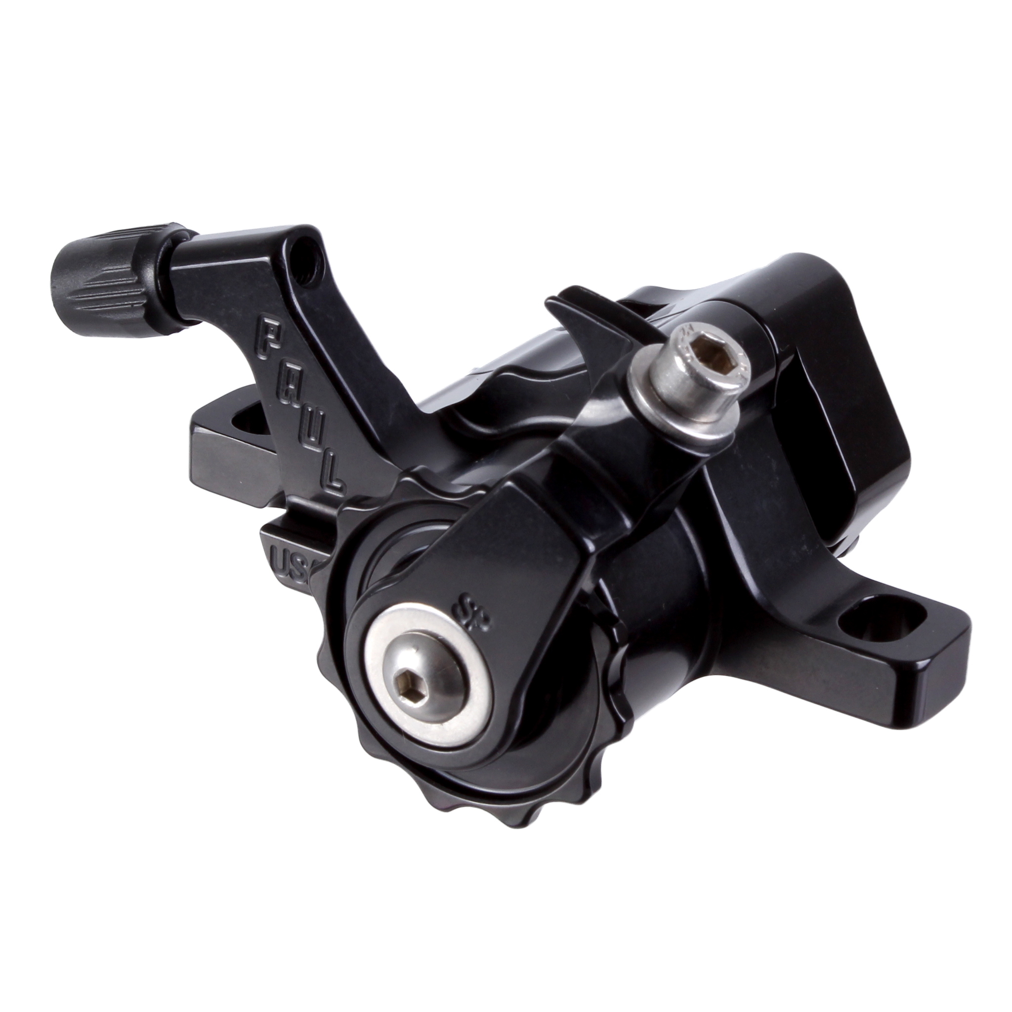 Paul Components Klamper Disc Brake Caliper, Short-Pull - Blk/Blk