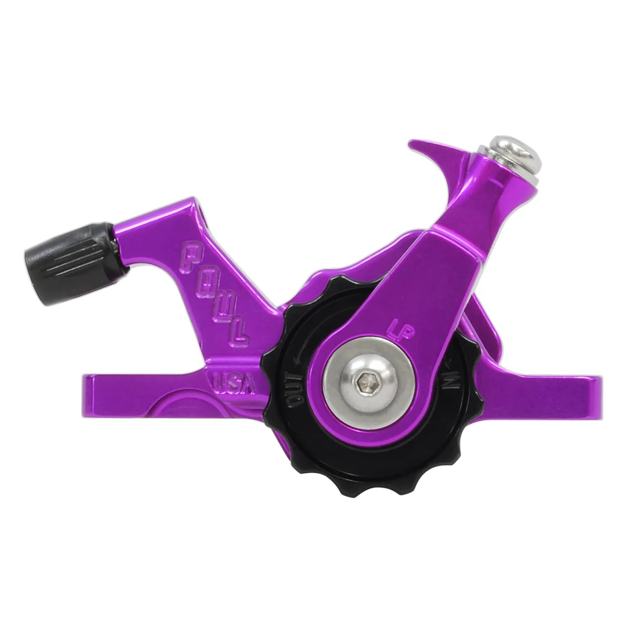 Paul Components Klamper Disc Brake Caliper, Long-Pull - Purple/Black