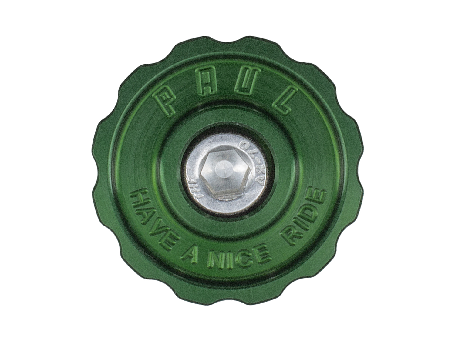 Paul Components Aluminum Top Cap, Green