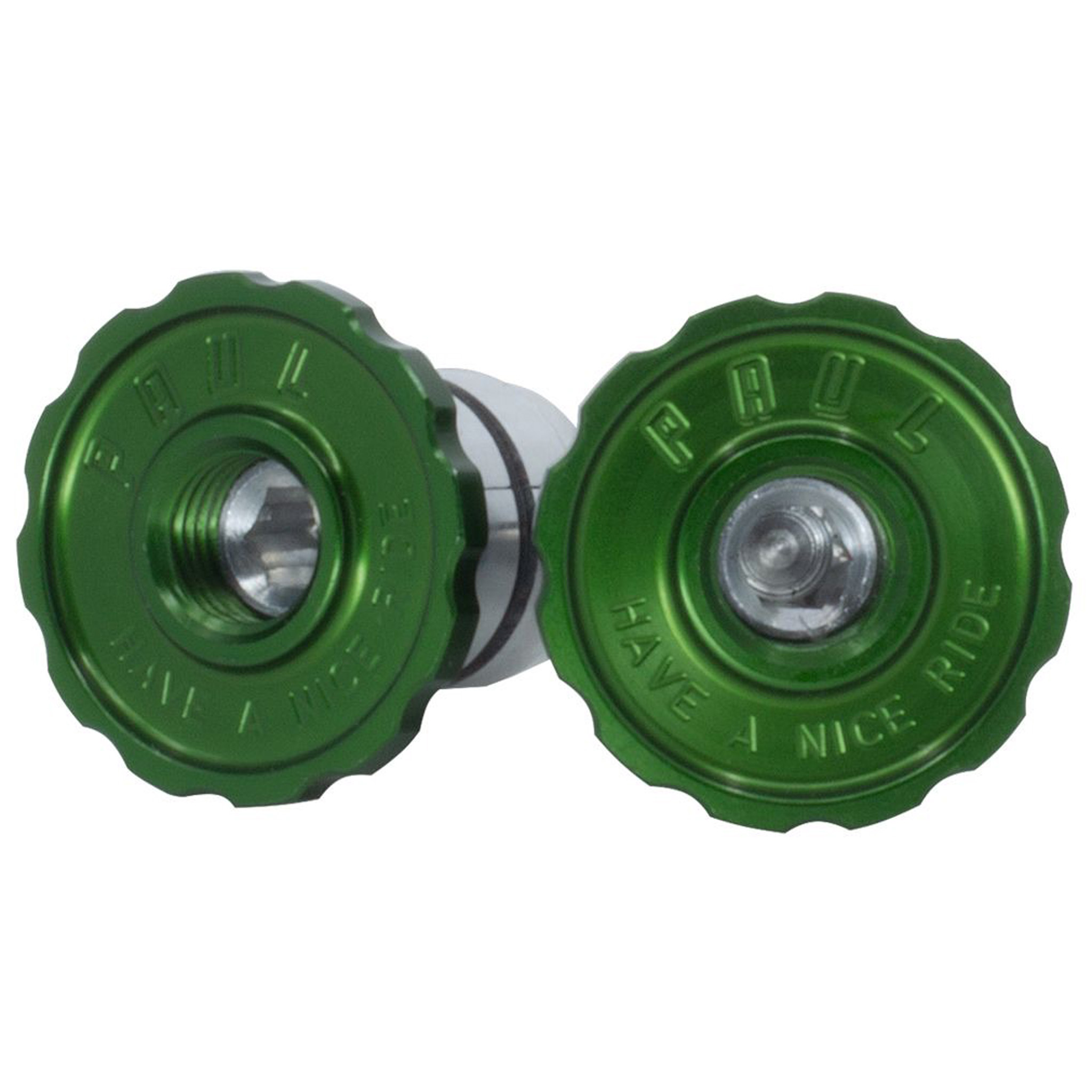 Paul Components Aluminum Bar End Plug, Green