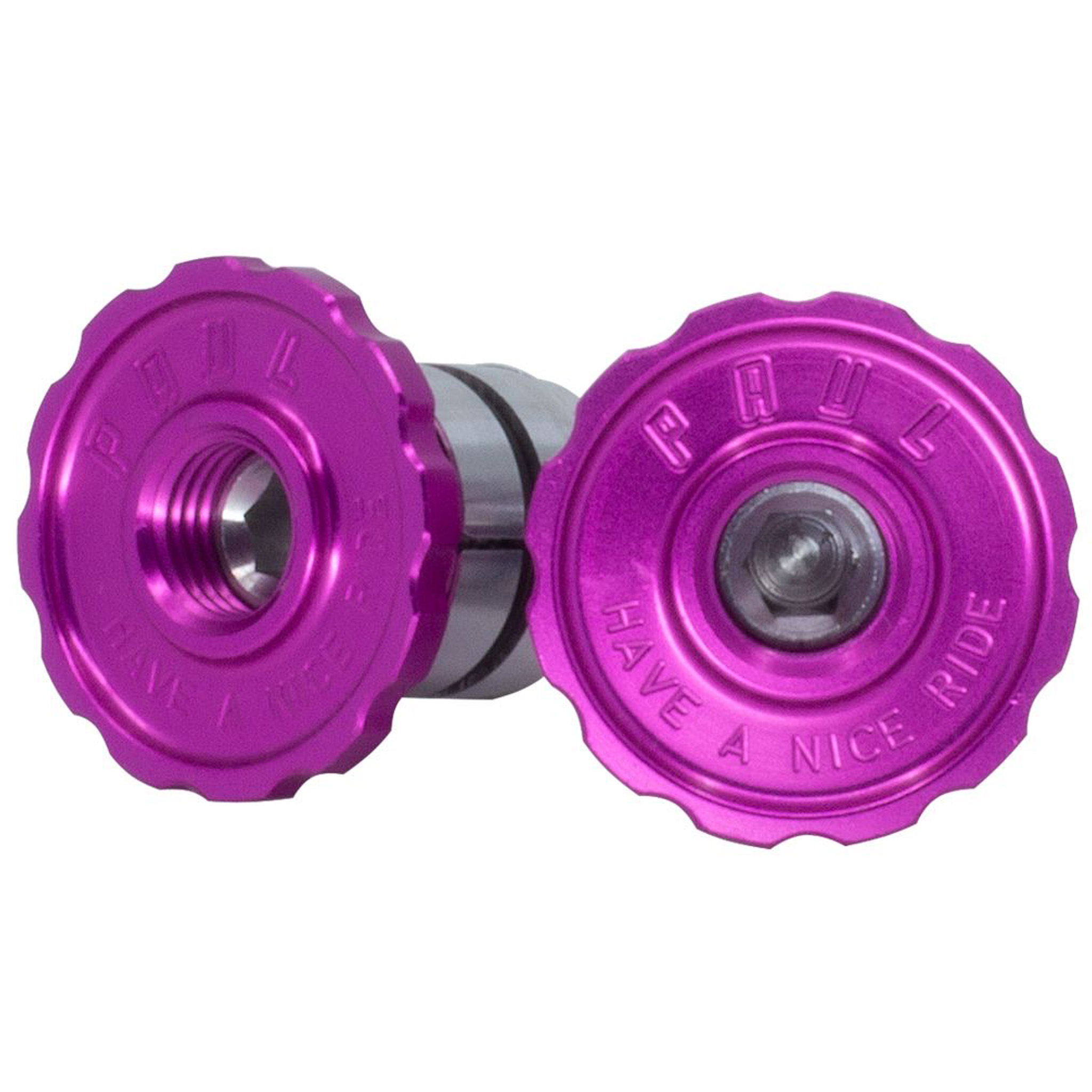 Paul Components Aluminum Bar End Plug, Pink