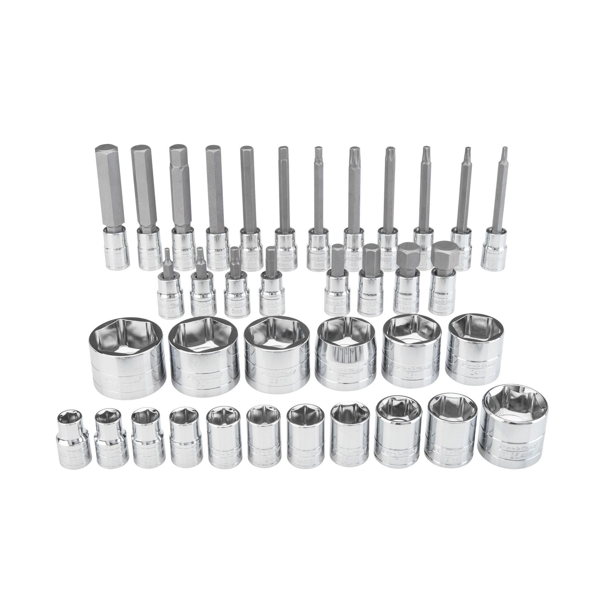 Park Tool Socket and Bit Set 37 Piece, SBS-3