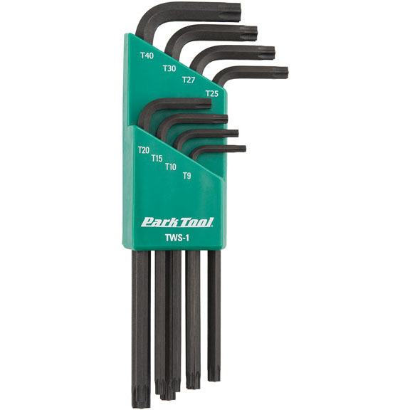 Park Tool Torx Wrench Set T9-T40, TWS-1