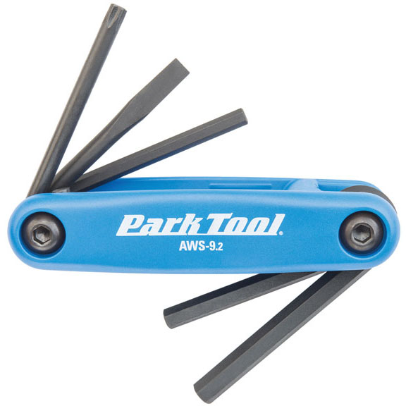 Park Tool Fold Up Hex Wrench Set, AWS-9.2