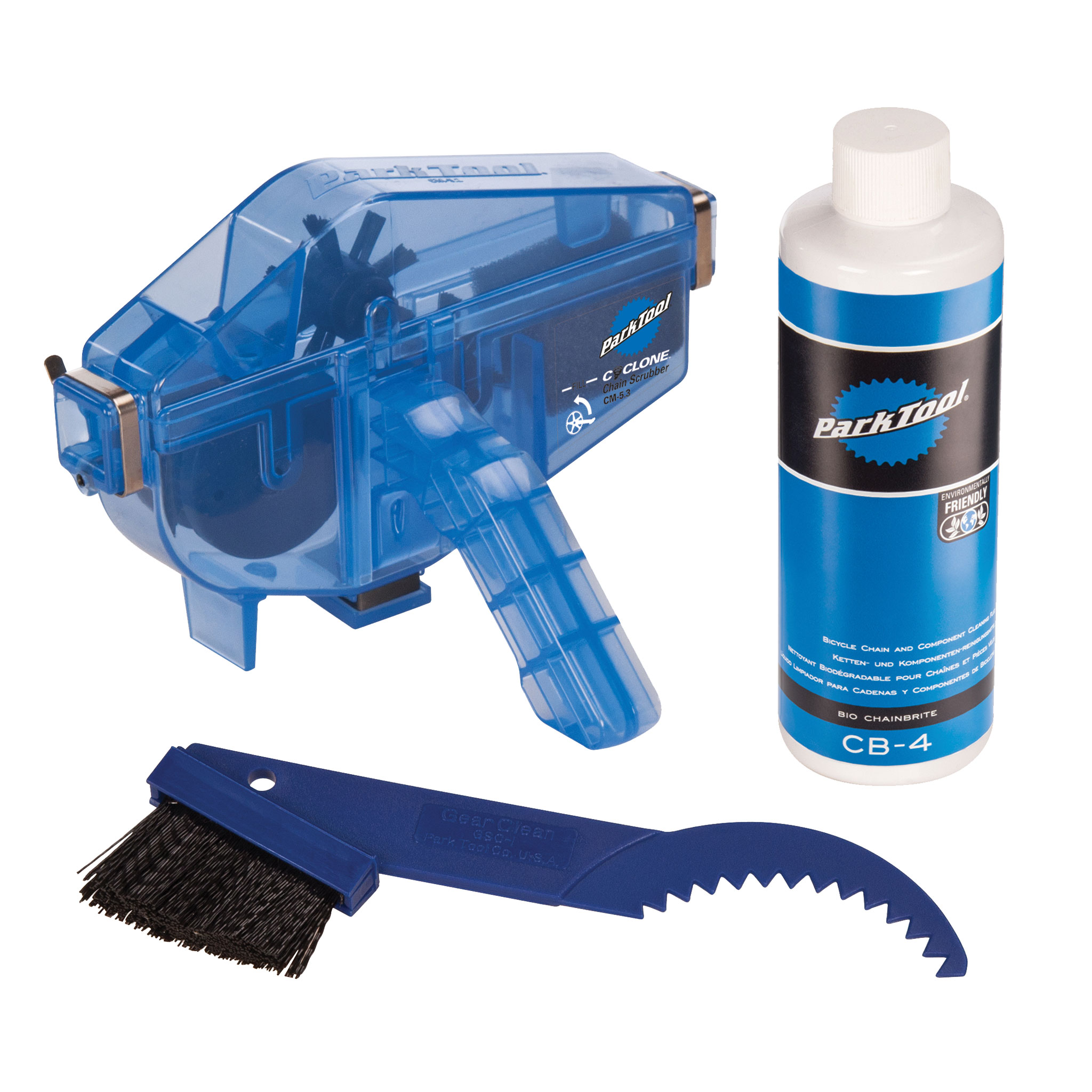 Park Tool Chain And Drivetrain Cleaning Kit, CG-2.4