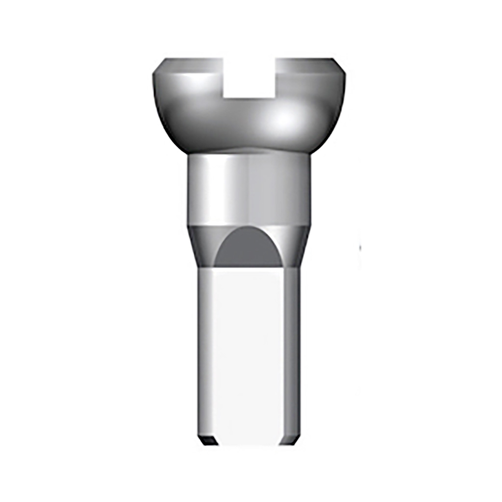 Sapim Double Square Alloy Nipple, 14g/16mm, Silver, 100/Ct