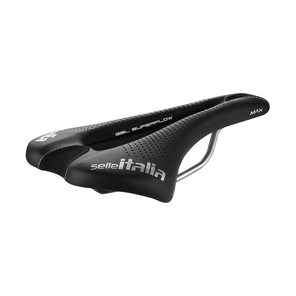 Selle Italia SLR Gel Superflow, TI 316, Blk