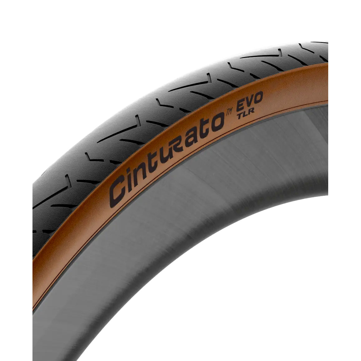 Pirelli Cinturato EVO TLR,700x32, TechWALL, Black/Tanwall