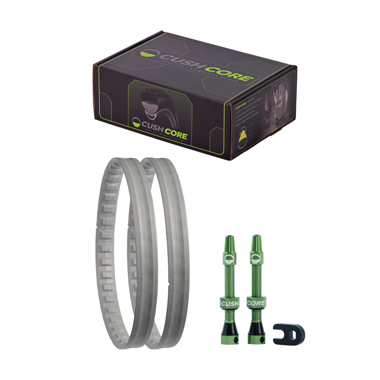 Cush Core Pro Tire Insert, 27.5 (650b) Plus, Set with Valves