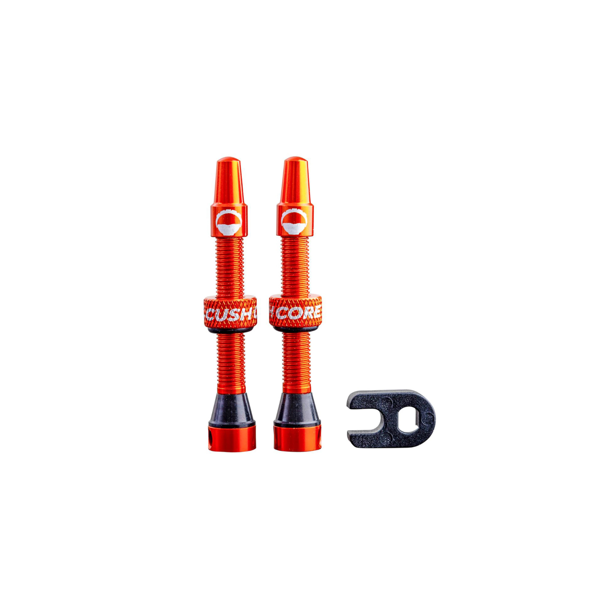 Cush Core Air Valve, 44mm, Orange, Pair