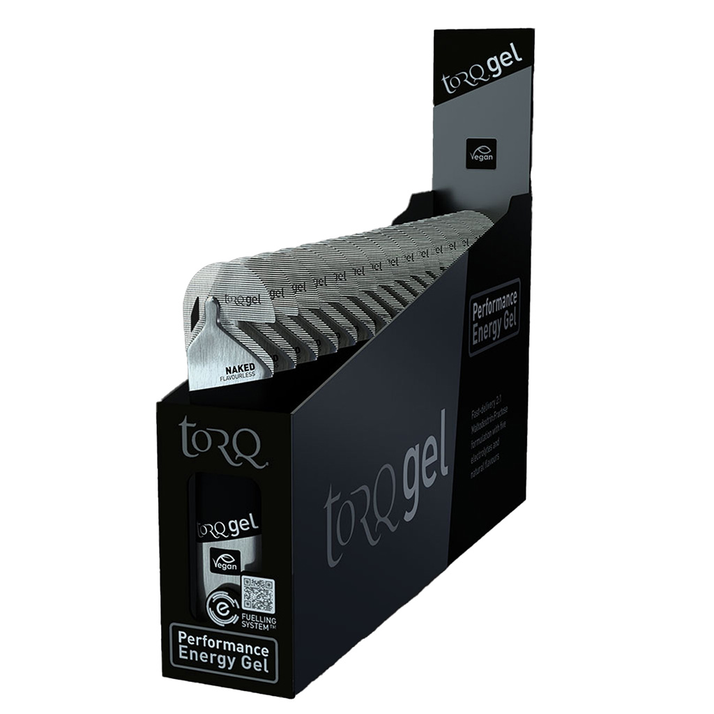 Torq Energy Gel, Naked Flavorless, 15/Count