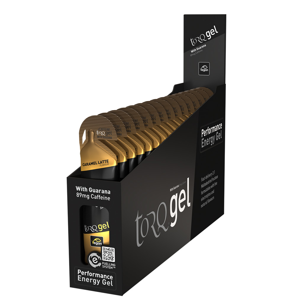 Torq Energy Gel, Caramel Latte, 15/Count