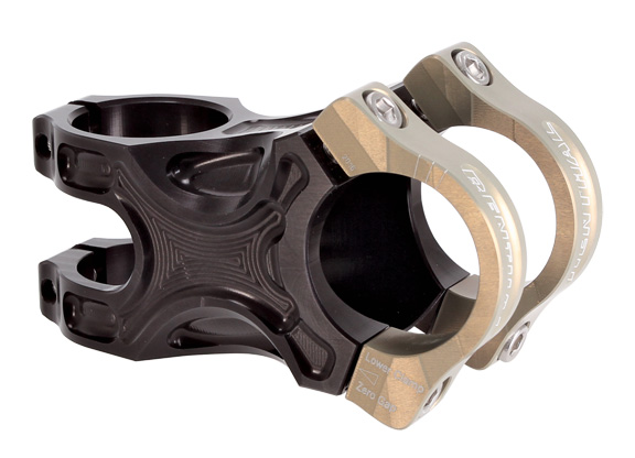 Renthal Apex Stem, (31.8) 60mm, Black/Gold