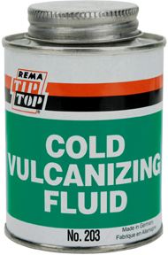 Rema Tip Top Vulcanizing Fluid, 8oz Brush Can ORM-D