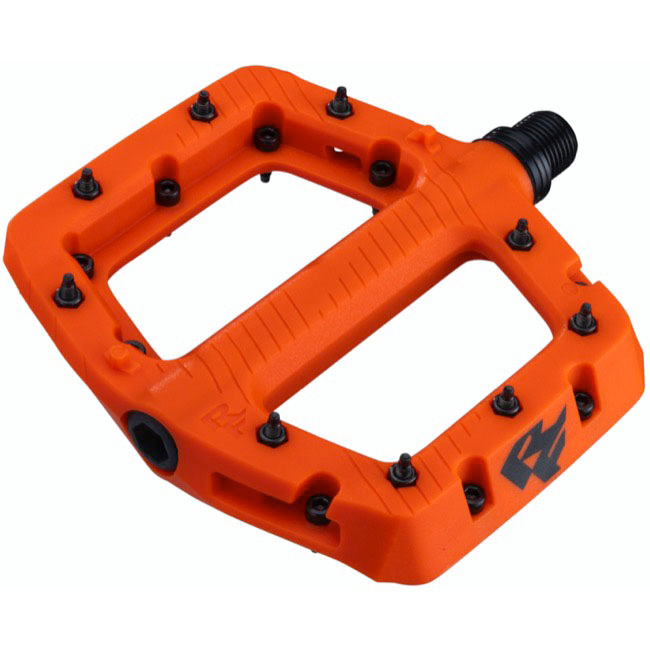 Race Face Chester Composite Pedals, Large, Orange