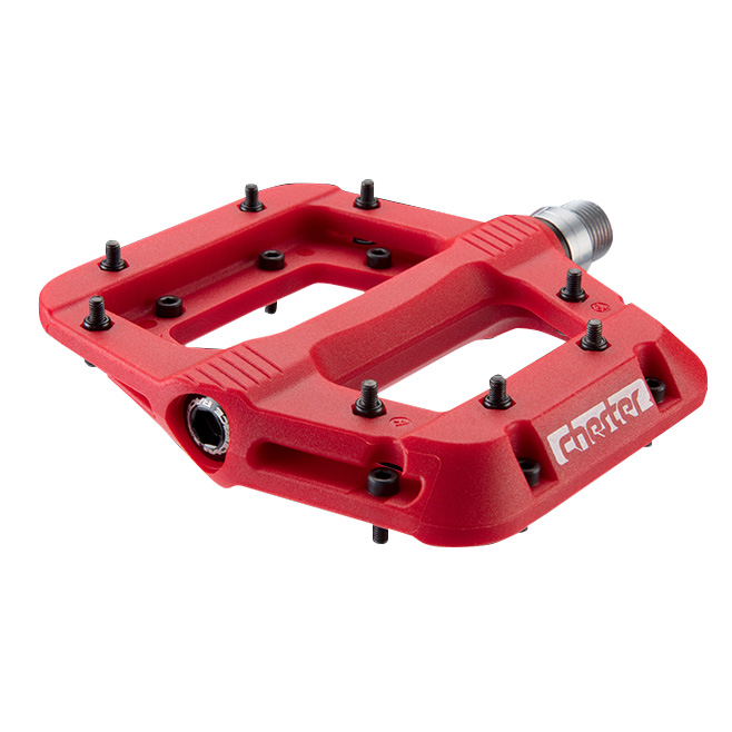 Race Face Chester (2023) Composite Pedals, Red