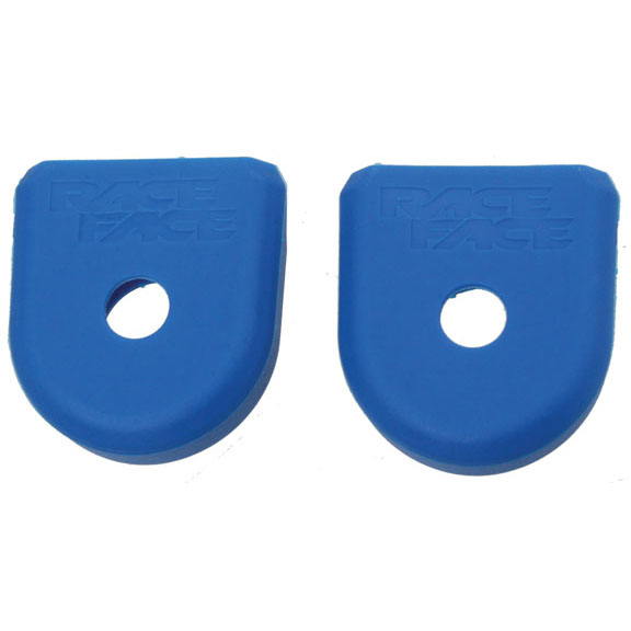 Race Face Crank Arm Boot, Carbon Cranks, Blue, Pair