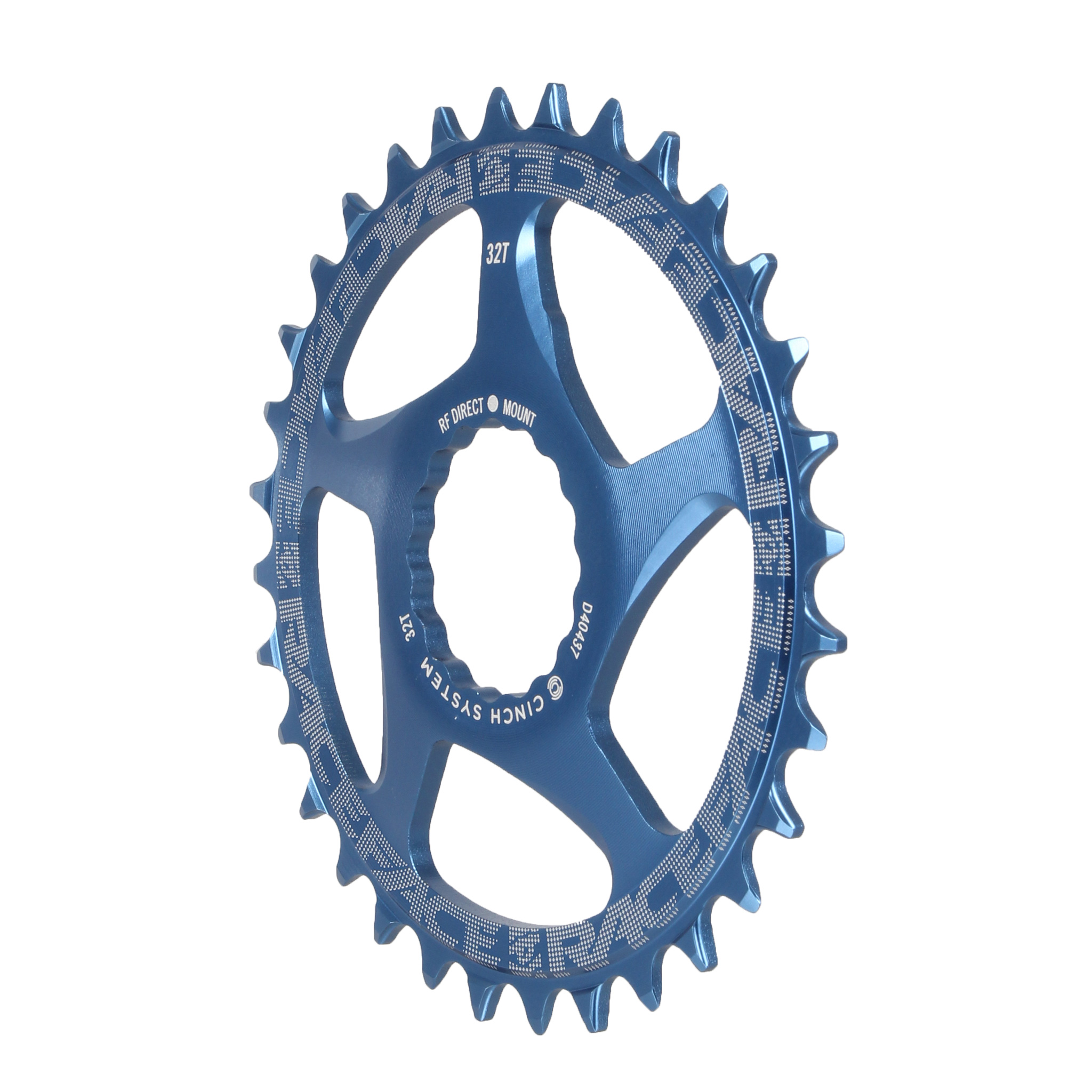Race Face Cinch Direct Mount Chainring, 32T, Blue