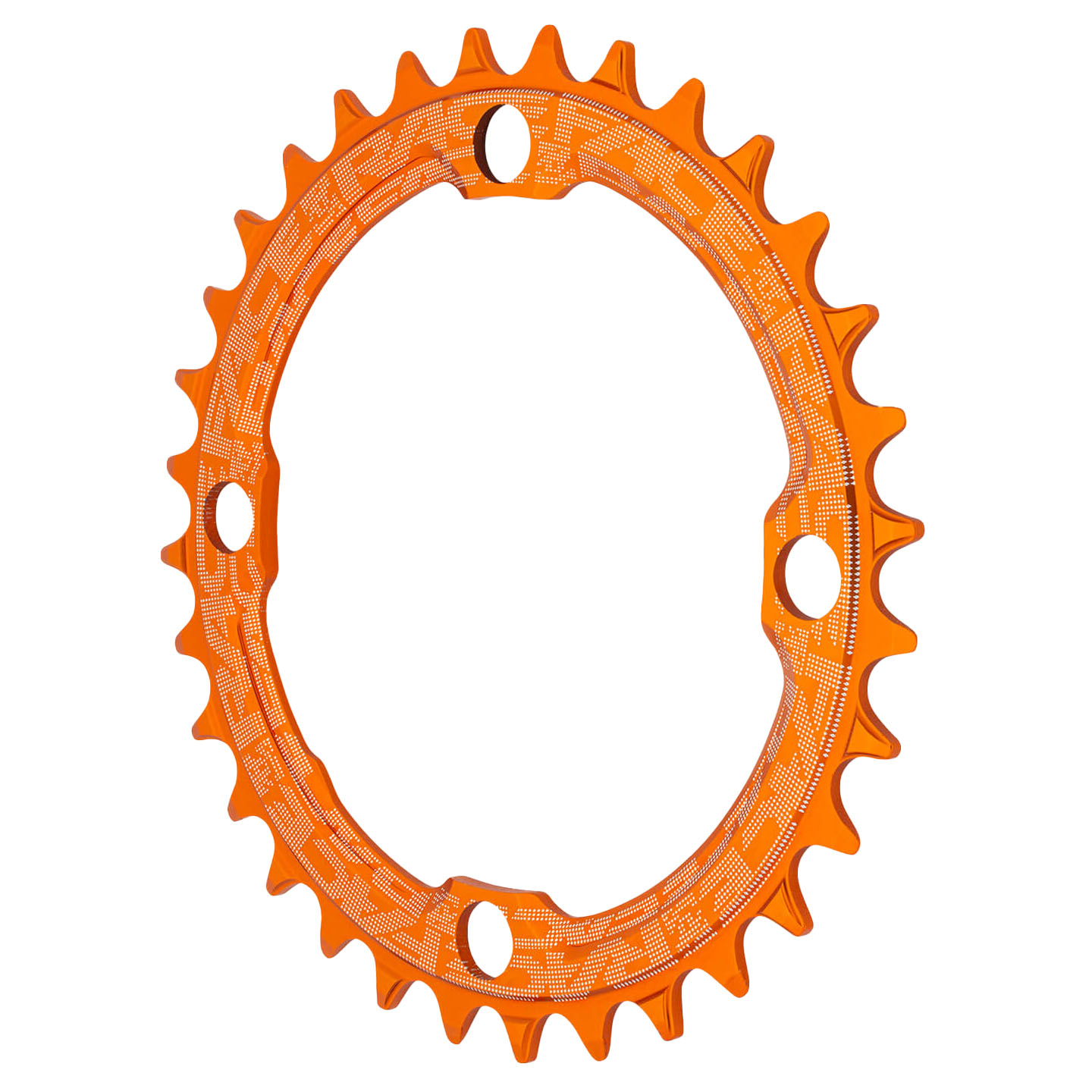 Race Face 104 NW Chainring, 104BCD 34T, Orange