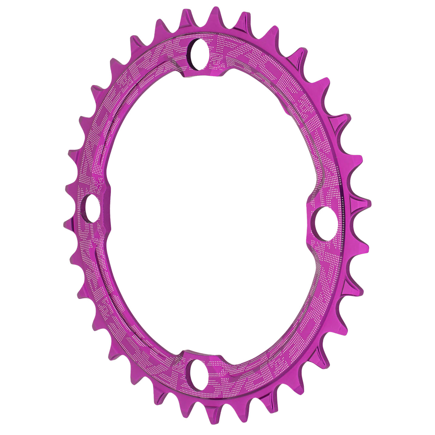 Race Face 104 NW Chainring, 104BCD 34T, Purple